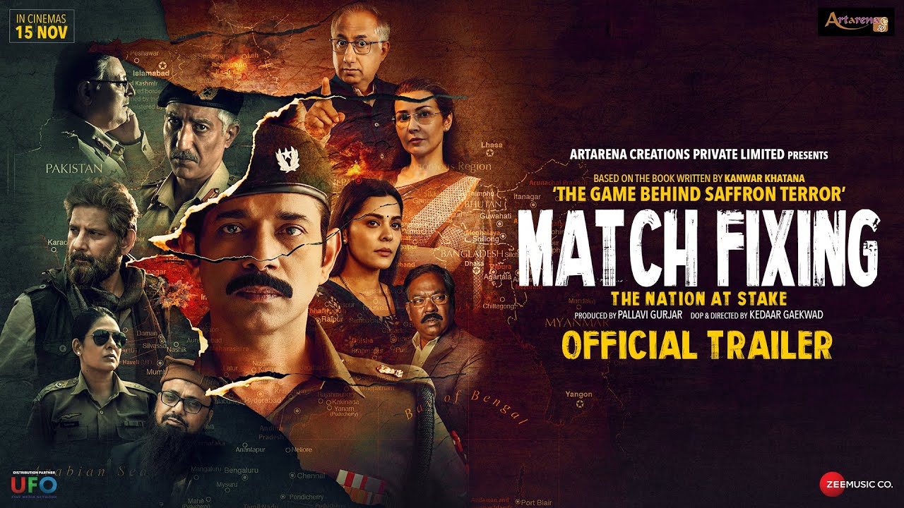 Match Fixing - The Nation At Stake Official Trailer | Vineet K | Raj Arjun | Pallavi G | 10th Jan 25