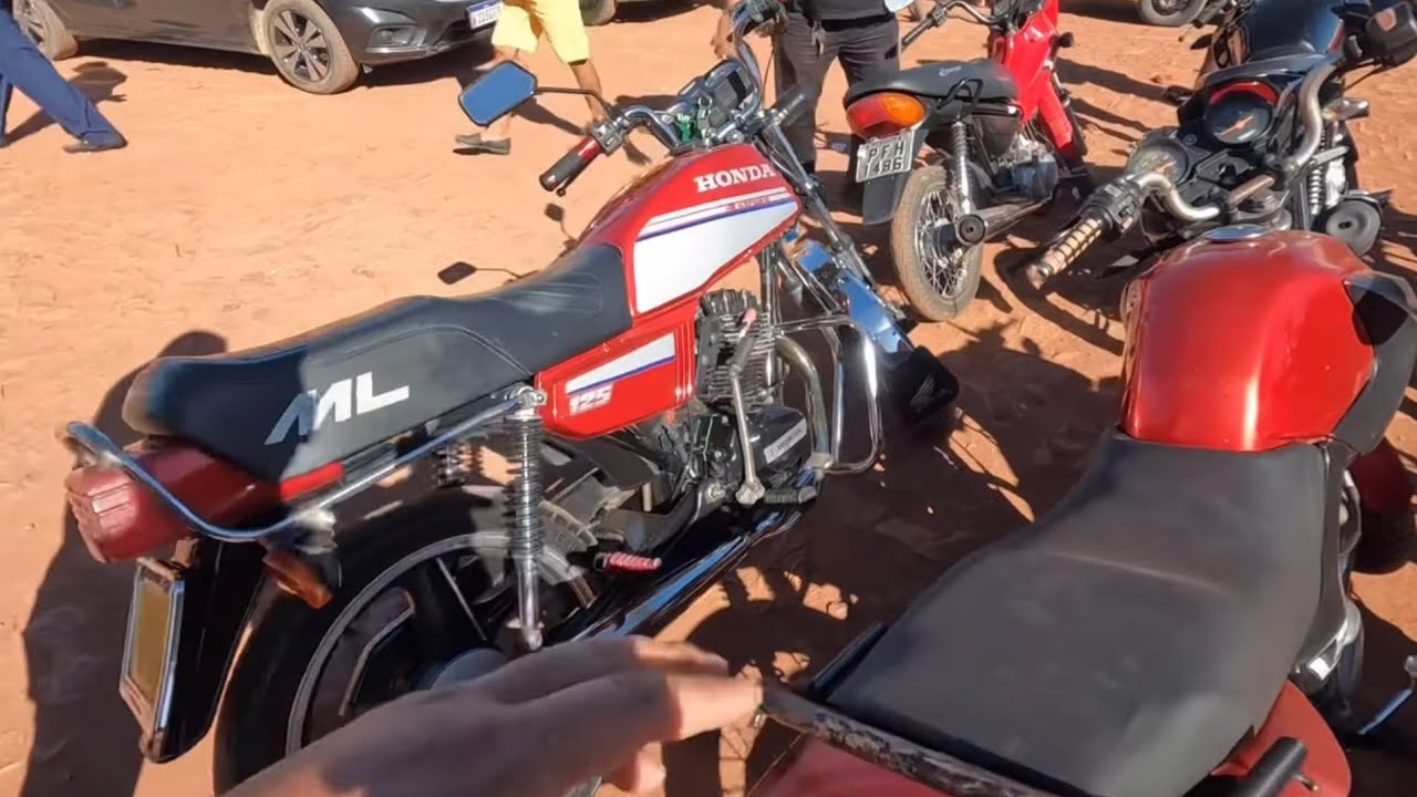 Feira do rolo de motos em MARCOLÂNDIA Piauí troca troca !