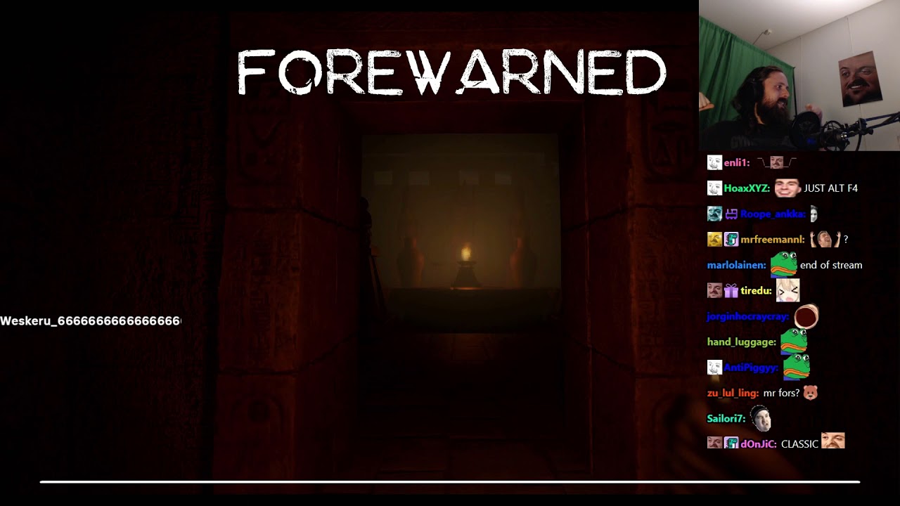 Forsen plays Forewarned with Stream Snipers (with Chat)