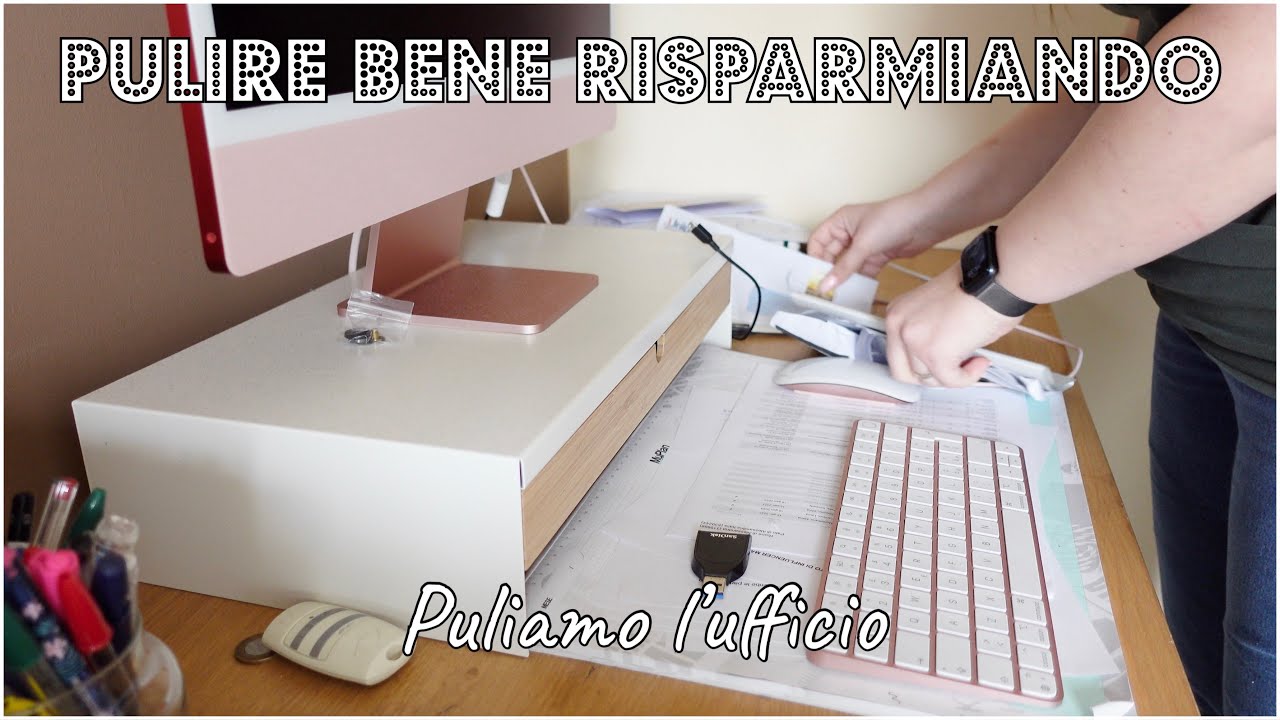 COME PULIRE RISPARMIANDO SOLDI? 💰| PULIZIA MOTIVAZIONALE DELL'UFFICIO