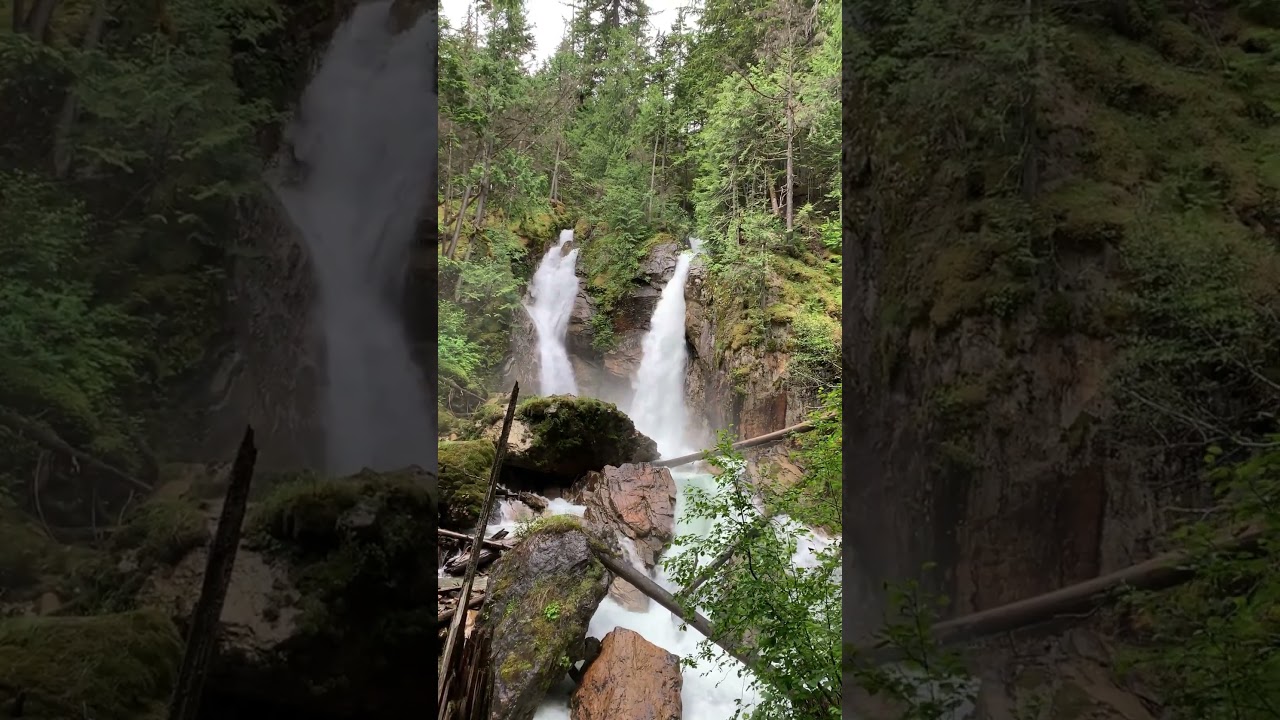 This Hidden Waterfall in BC Doesn’t Look Real 😳💦 