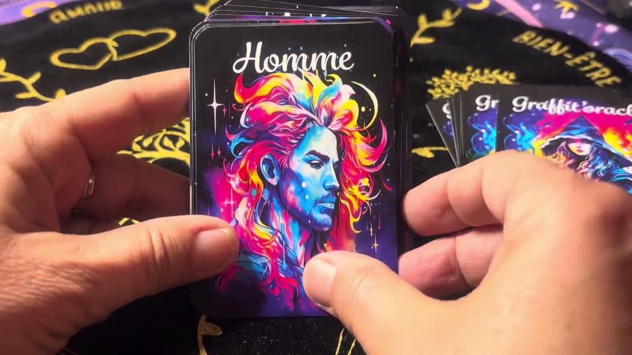 Cc présentation du graffit’oracle. Passez une belle journée ❤️