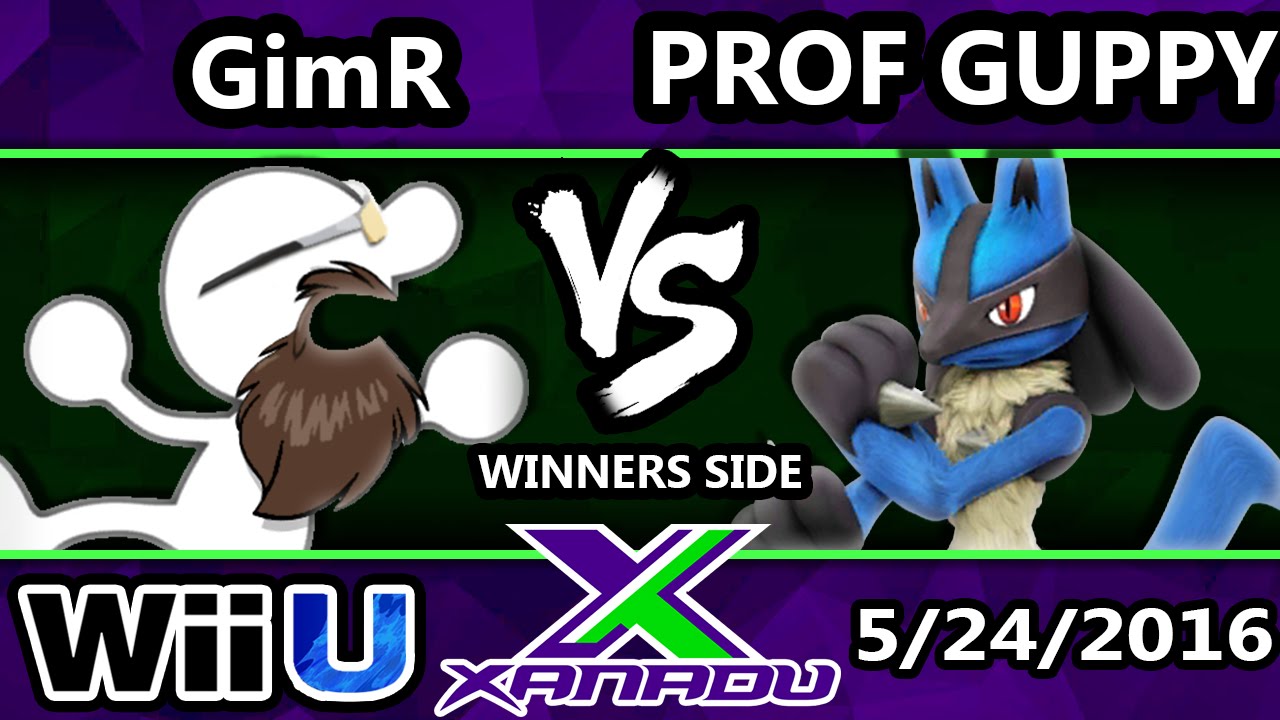 S@X 151 - VGBC | Gimr (G&W) Vs. Prof Guppy (Lucario) SSB4 Tournament - Smash Wii U - Smash 4