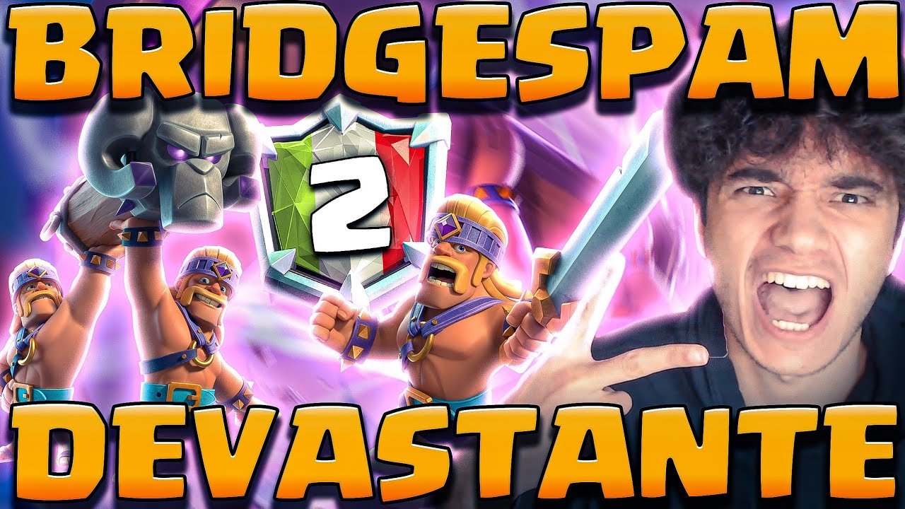 SONO 2° IN ITALIA CON I BARBARI EVOLUTI! DECK RIVELAZIONE! Clash Royale ITA