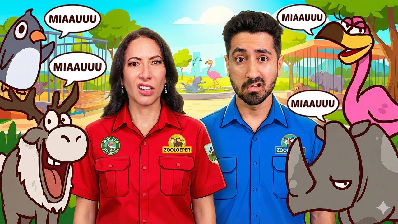 TODOS OS ANIMAIS TEM A MINHA VOZ nesse Zoológico do My Voice Zoo