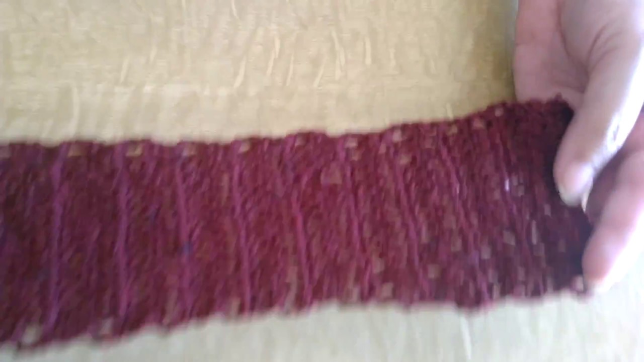 Crochet door hanging toran border#क्रोशाचे विणकाम#खांबाच्या साह्याने साधी पट्टी#तोरण पट्टी प्रकार 1