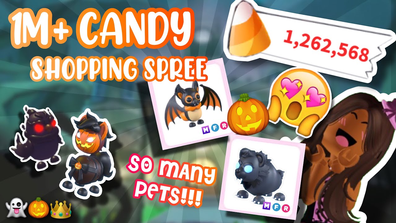 HUGE HALLOWEEN SHOPPING SPREE 💸 *1M CANDIES* 🤑😱