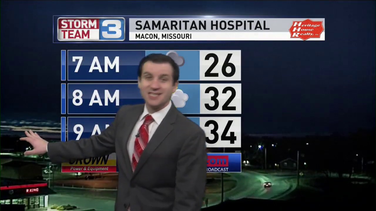 Meteorologist Riley Fannon GMH Weather, February 28, 2020