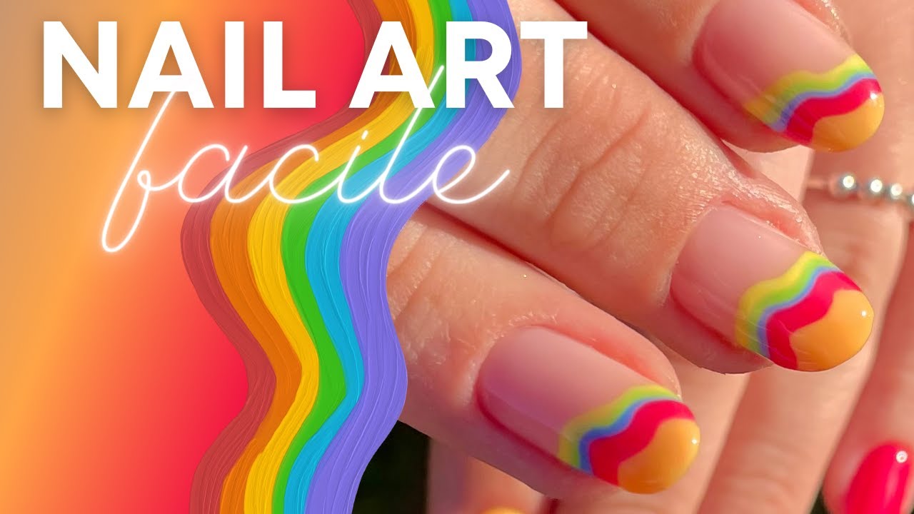 TUTO vernis semi-permanent 💅🏻 et NAIL ART tendance 🌈