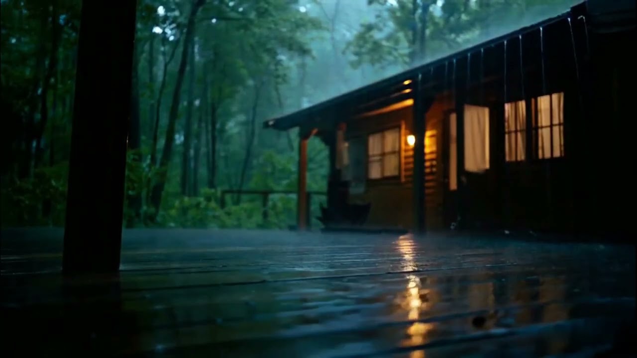 Light Rain Ambience for Anxiety Relief and Inner Peace
