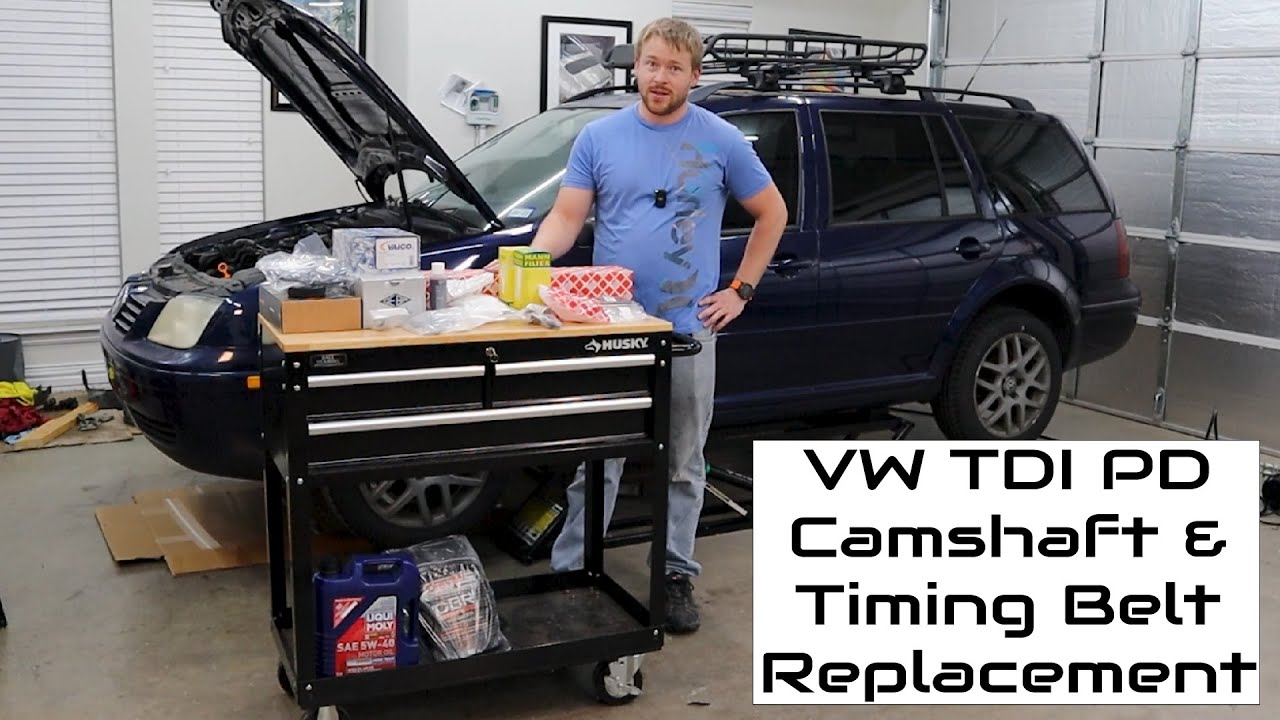 VW TDI PD Camshaft & Timing Belt Replacement| Part 1