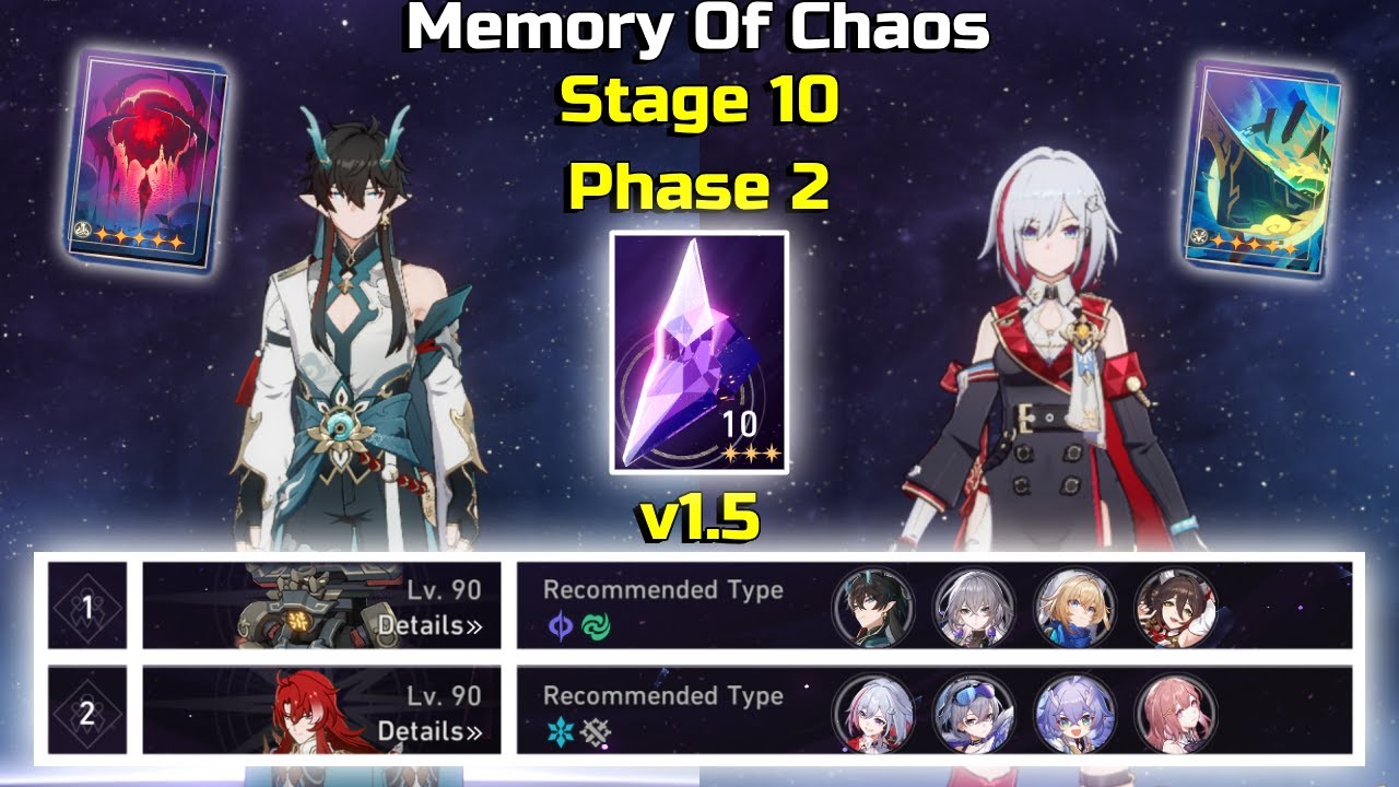 E0 Imbibitor Lunae & E0 Topaz Hypercarry Memory Of Chaos 10 Phase 2 v1.5 | Honkai: Star Rail