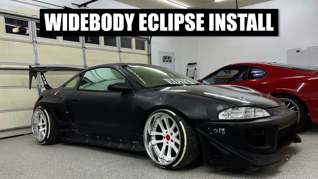 Installing the Widebody Kit On the Eclipse GSX!