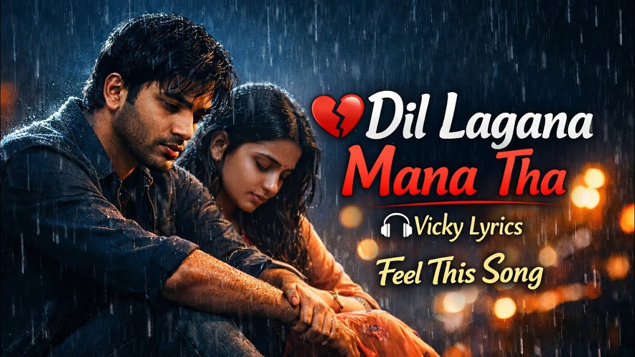 Dil Lagana Mana Tha 💔 | Heart Touching Sad Love Song | Vicky Lyrics | Emotional Song 2026