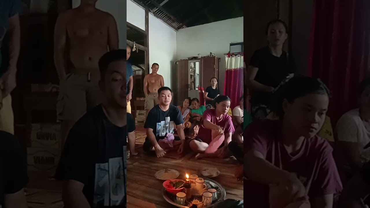 Upacara miring adat dayak