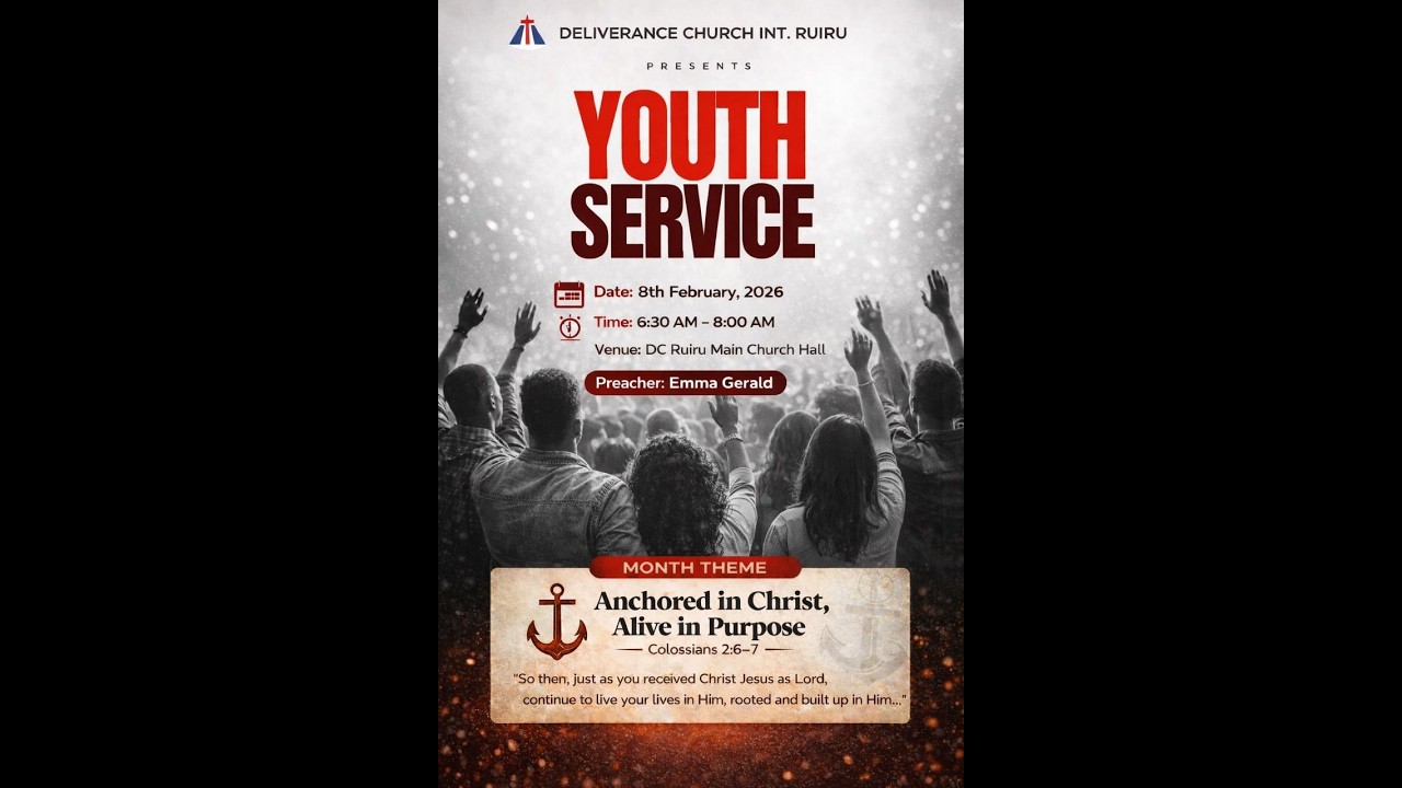 8TH FEB  2026: YOUTH SERVICE