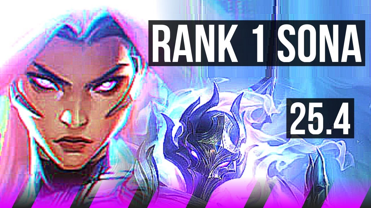 SONA & Hwei vs SHEN & Vayne (SUP) | Rank 1 Sona, 1/3/20, 500+ games | BR Challenger | 25.4