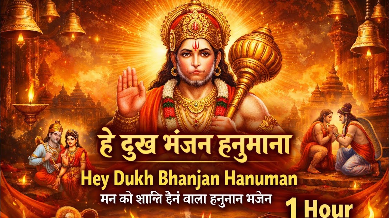 हे दुख भंजन हनुमाना | Powerful Hanuman Bhajan | मन को शांति देने वाला हनुमान भजन