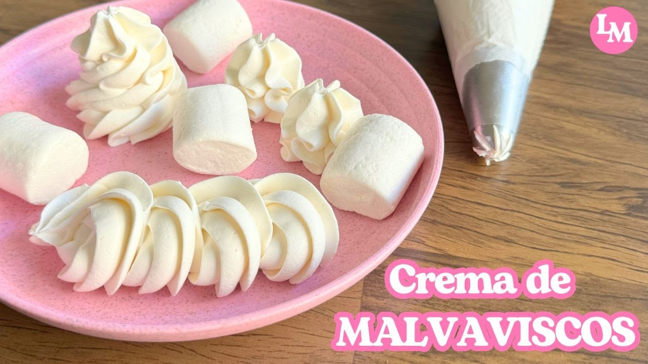 Deliciosa Crema de Malvaviscos o Marshmallow