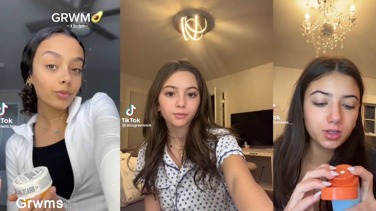 Tiktok grwm compilation #1 #grwm #preppy #trending