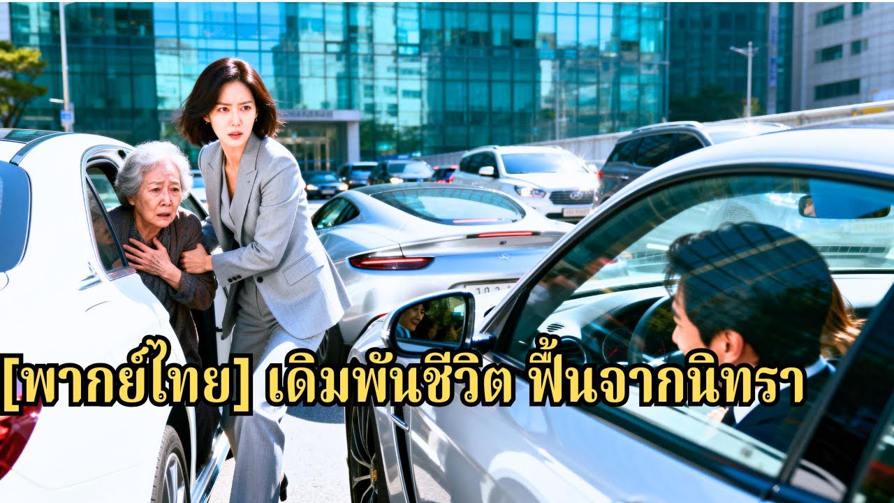 ภรรยารีบพาแม่สามีไปโรงพยาบาล แต่ถูกรถคันหนึ่งขวางหน้าโดยไม่รู้ว่าสามีและเมียน้อยอยู่ในนั้#241116ssB3