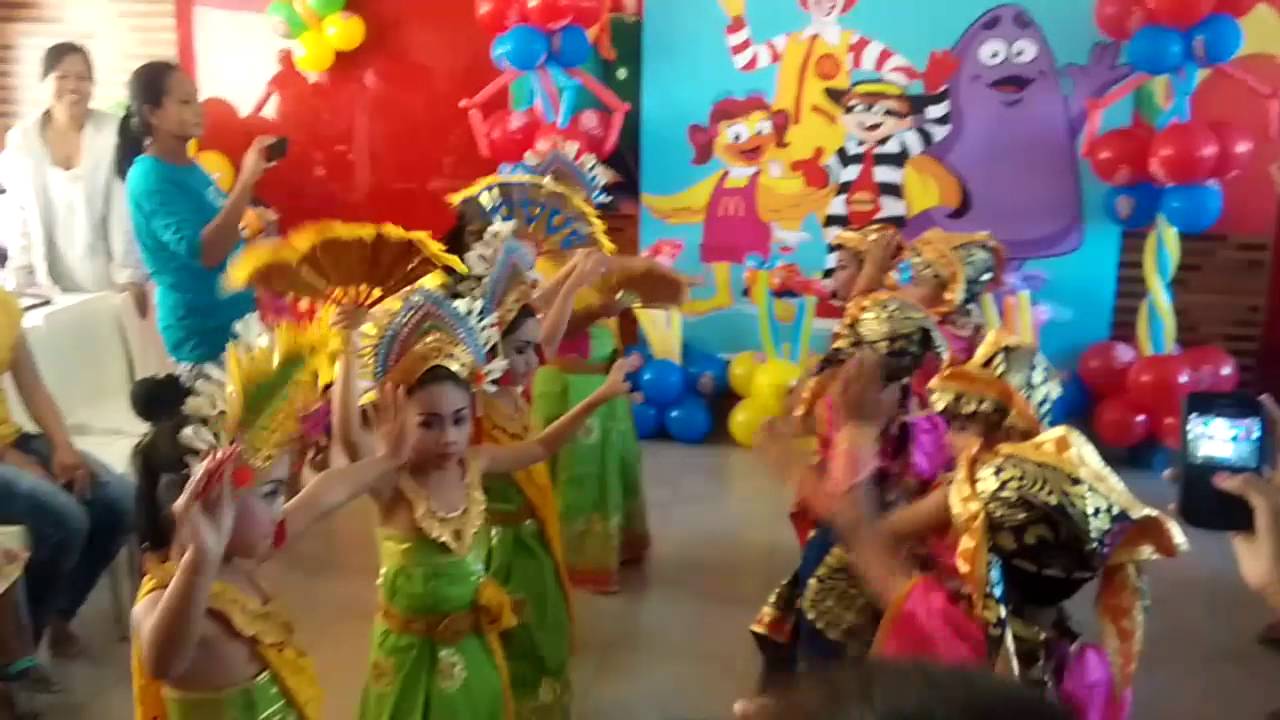 Mejangeran, TK paud cendana Sanur dps Bali 2016