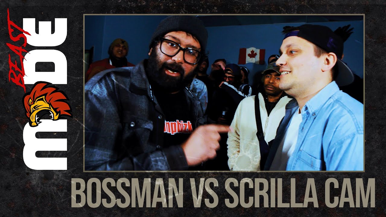 BEASTMODE - BOSSMAN VS SCRILLA CAM - RAP BATTLE