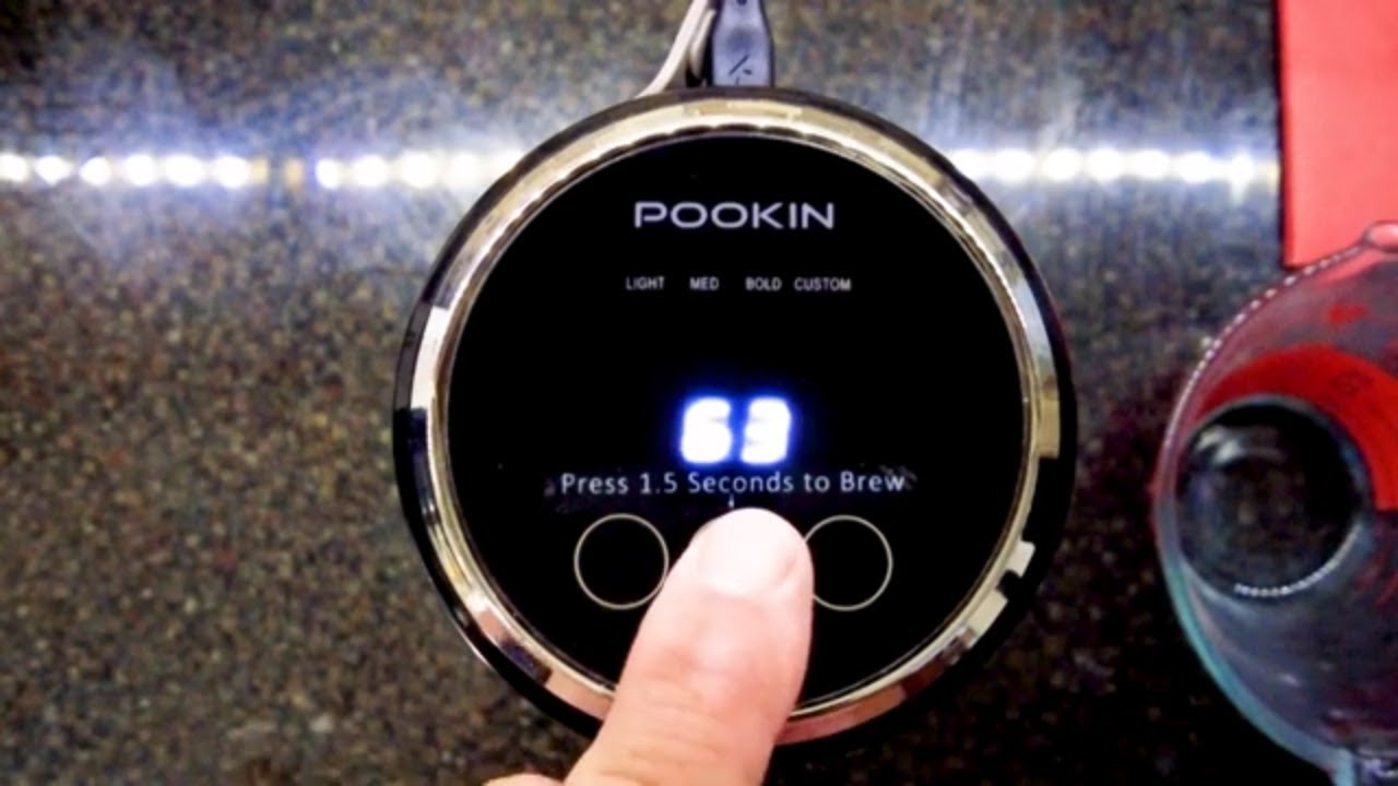 POOKIN cold brew coffee maker review and demo