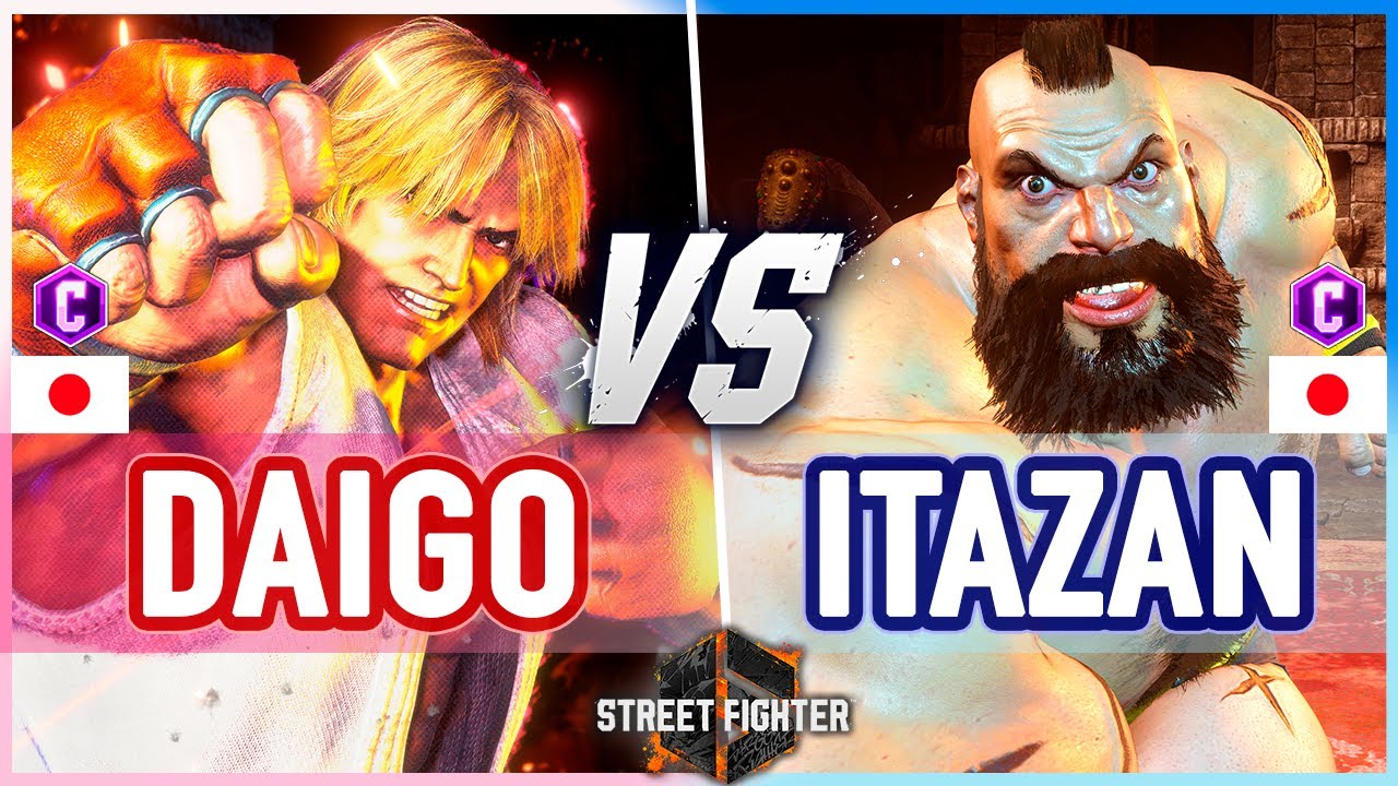SF6 🔥 Daigo (Ken) vs Itazan (Zangief) 🔥 Street Fighter 6