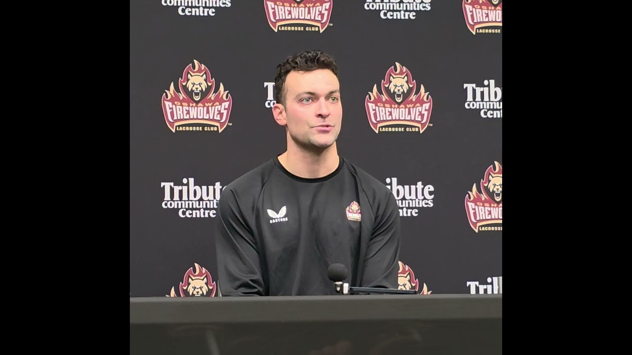 Oshawa FireWolves Captain Colton Watkinson post game press conference 2/14/26