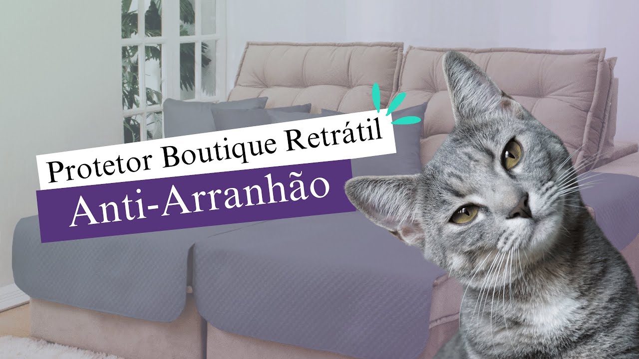 Capa Sof&aacute; Retr&aacute;til Boutique &ndash; Tutorial Como Colocar