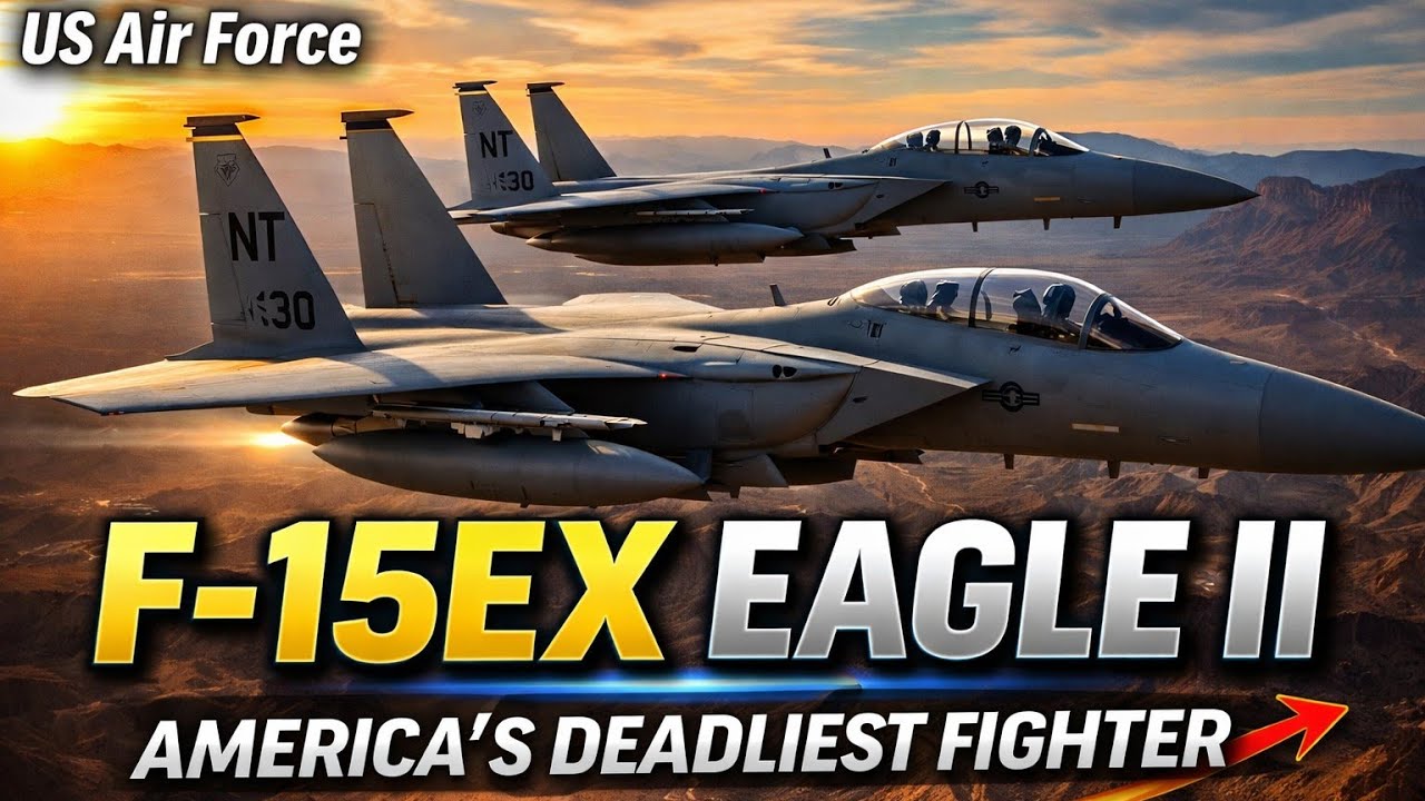 Boeing F-15EX Eagle II — America’s Ultimate Heavy Fighter Power | Full Military Analysis