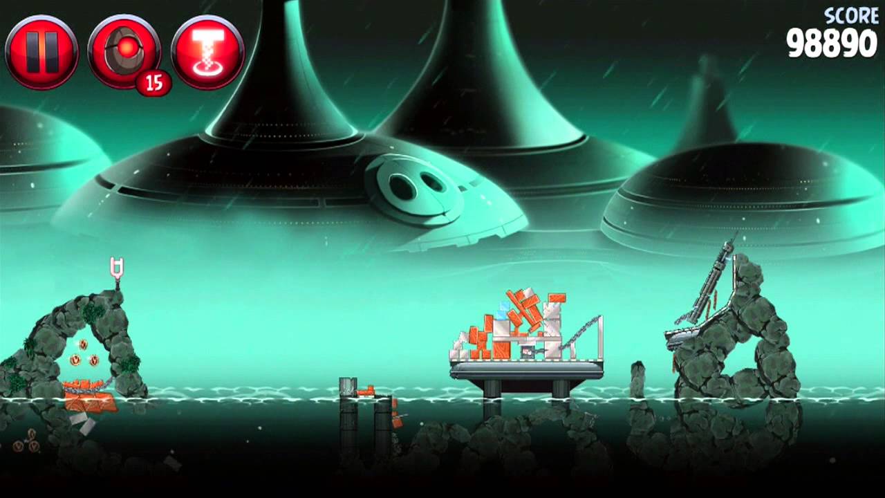 Rise of the Clones: PORK SIDE BOSS BATTLE!!! Angry Birds Star Wars 2 Walkthrough