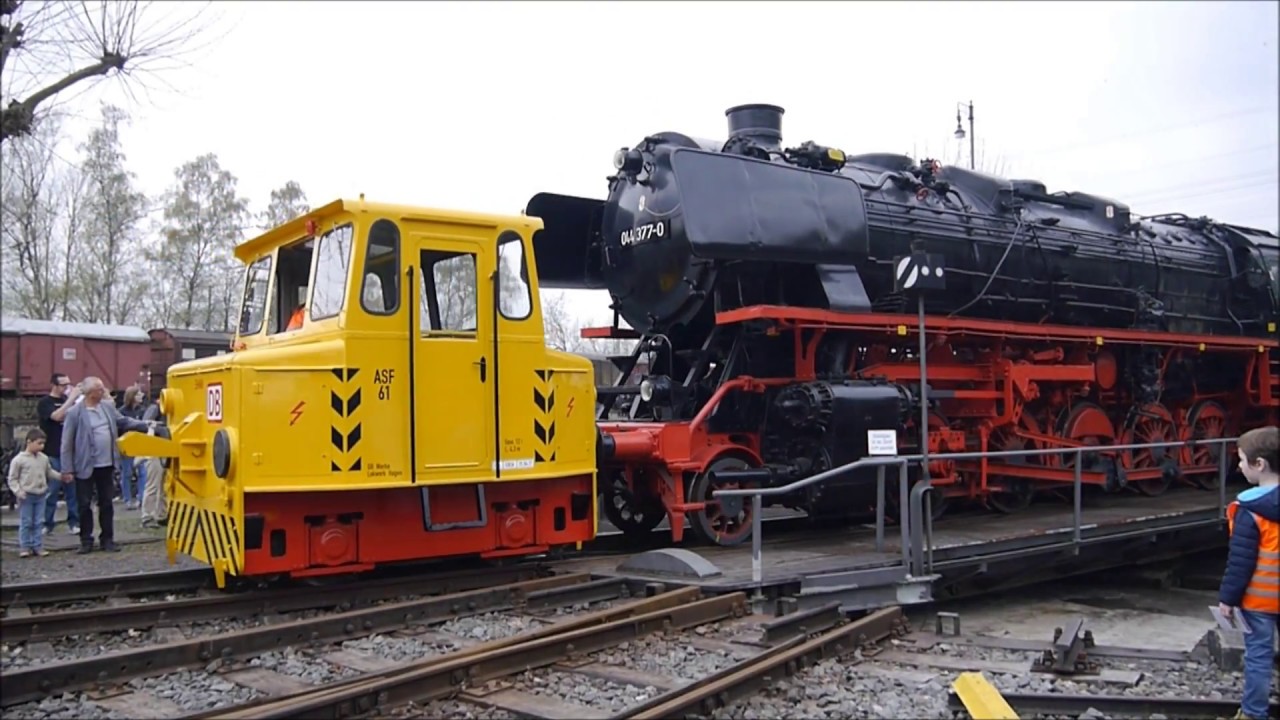 Frischer Dampf im Eisenbahnmuseum Bochum