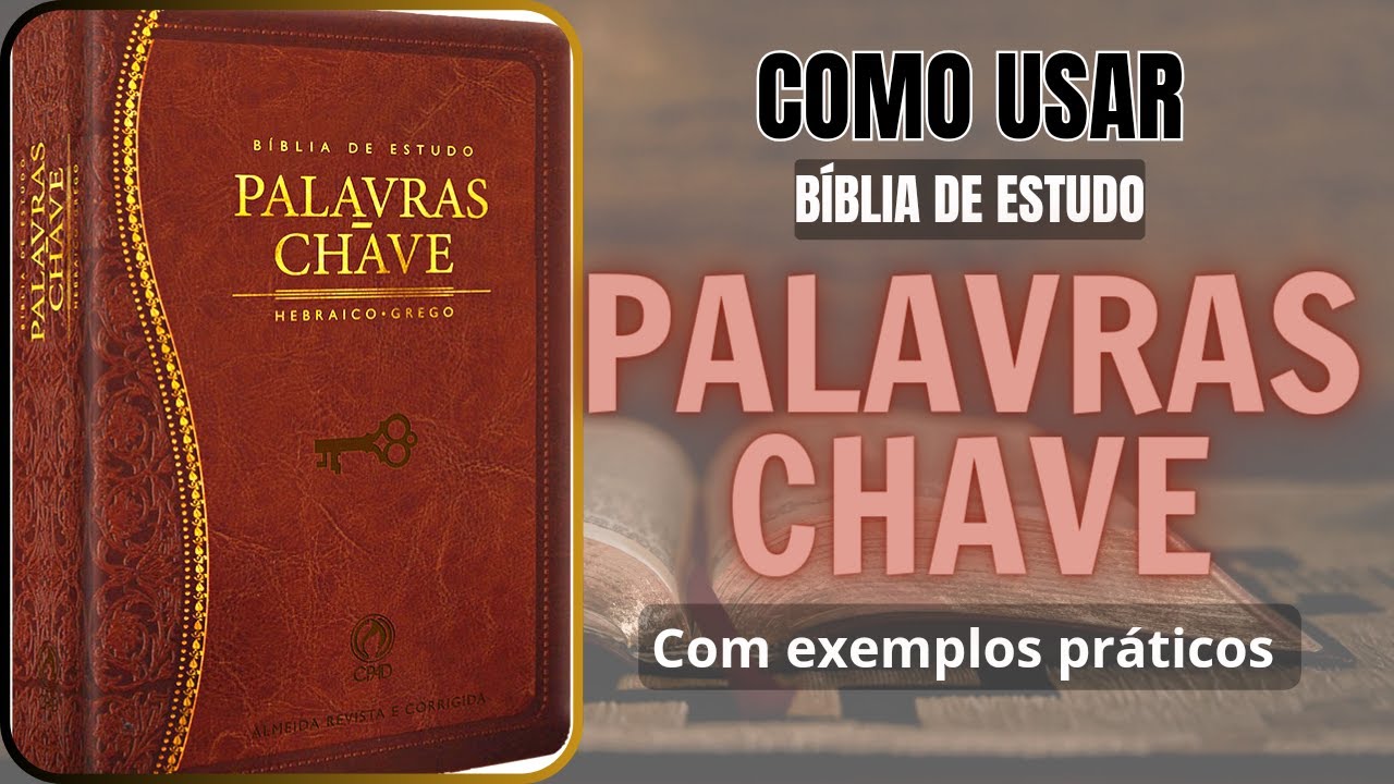 COMO USAR A BÍBLIA PALAVRAS-CHAVE | (EXEMPLOS PRÁTICOS) #bíbliadeestudo #biblia #palavraschave