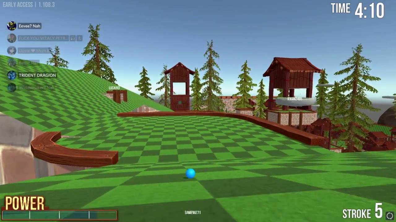 Let's Golf With Your Friends (Steam) #6 - Playing With Balls (with MajorasAura/kman2495/gamewiz71)