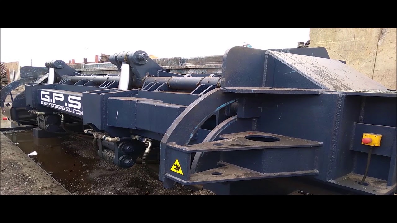 Predator std stationary car logger and scrap baler
