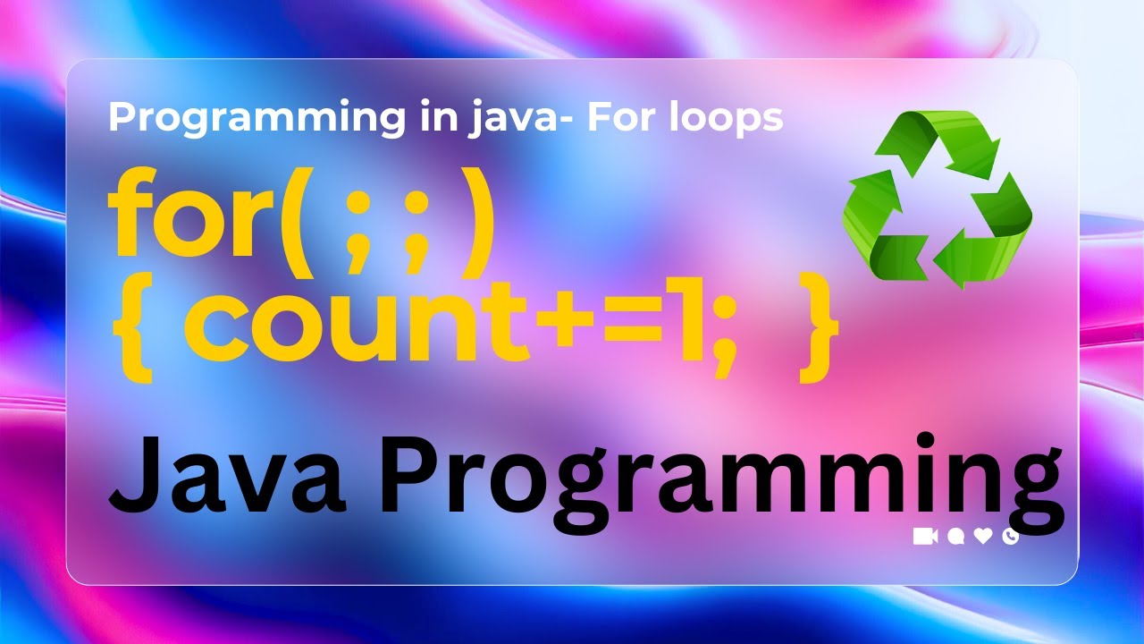 12. For Loop in java, For 12th Computer Science Gujrat Board, IIT JEE/NEET Aspirants