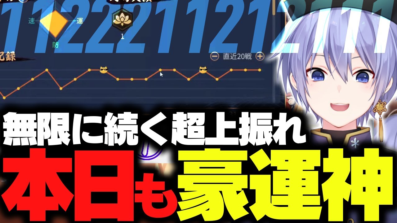 【麻雀】上振れが止まる所を知らず本日も絶好調な豪運神レイード【白雪レイド/切り抜き】