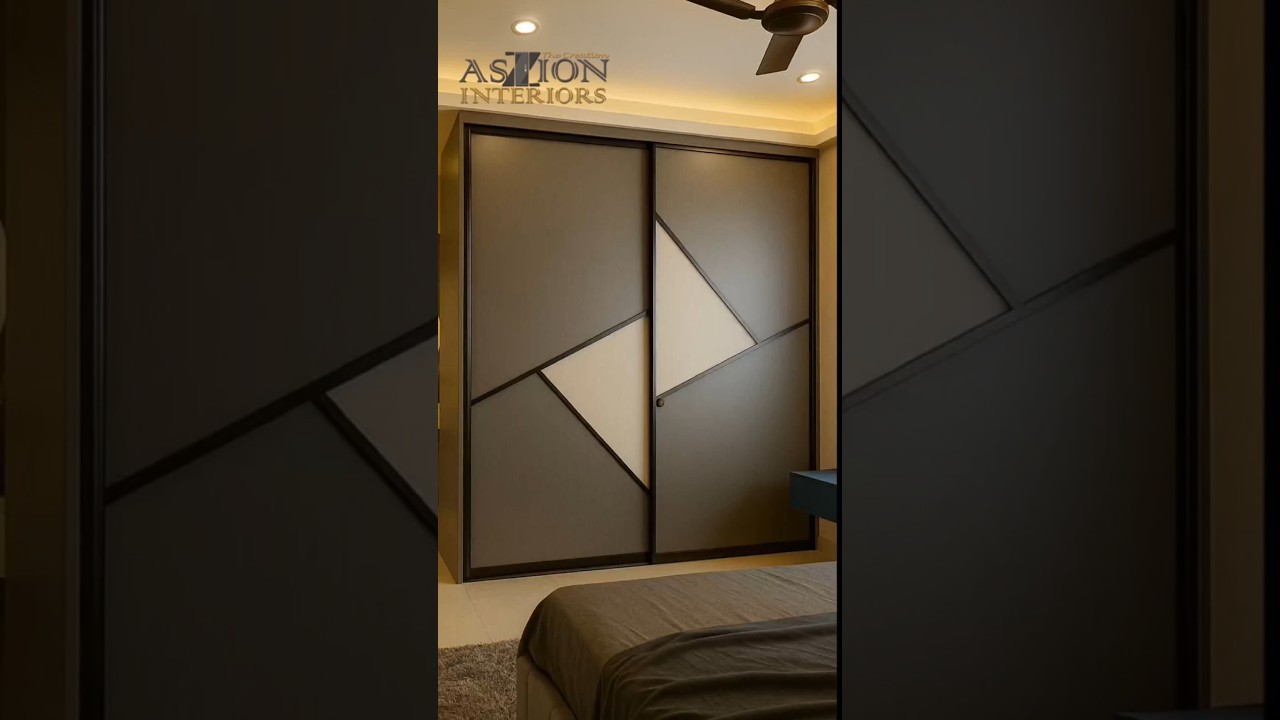Trendy New Wardrobe interior Designs 2025/Sliding door wardrobe design ideas