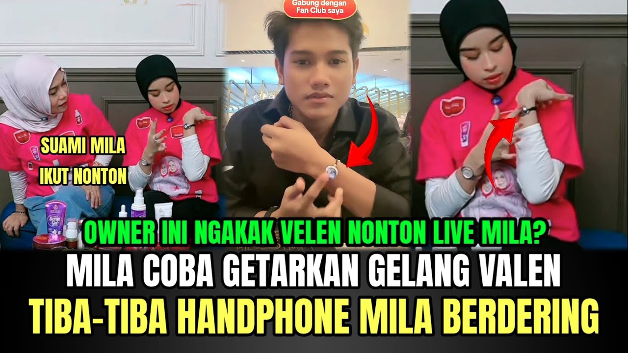GOKIL ABIS! Mila Coba Getarkan Gelang Valen, Tiba-tiba Handphone Mila Berdering!
