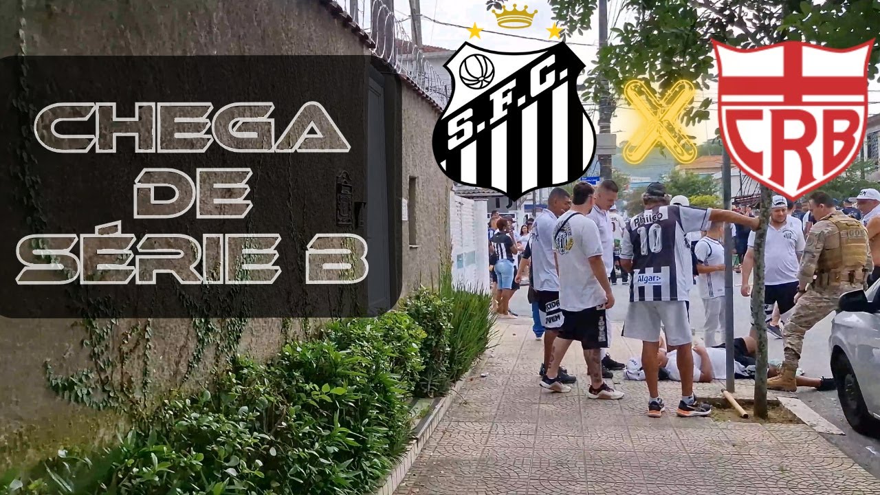 Santos 0 x 2 CRB | NÃO AGUENTO MAIS A SEGUNDA