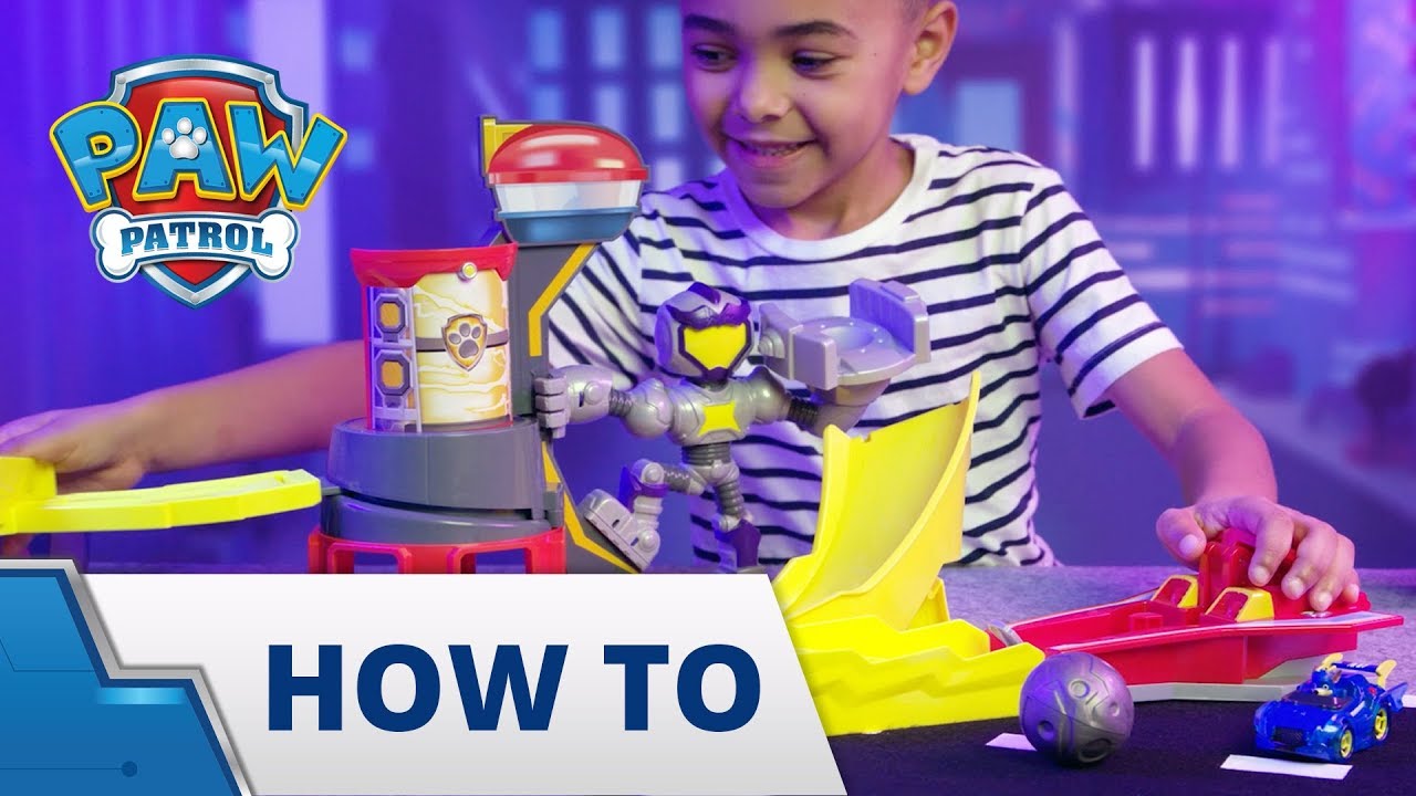 PAW Patrol Mighty Meteor Track Set - How To Play - PAW Patrol Official & Friends