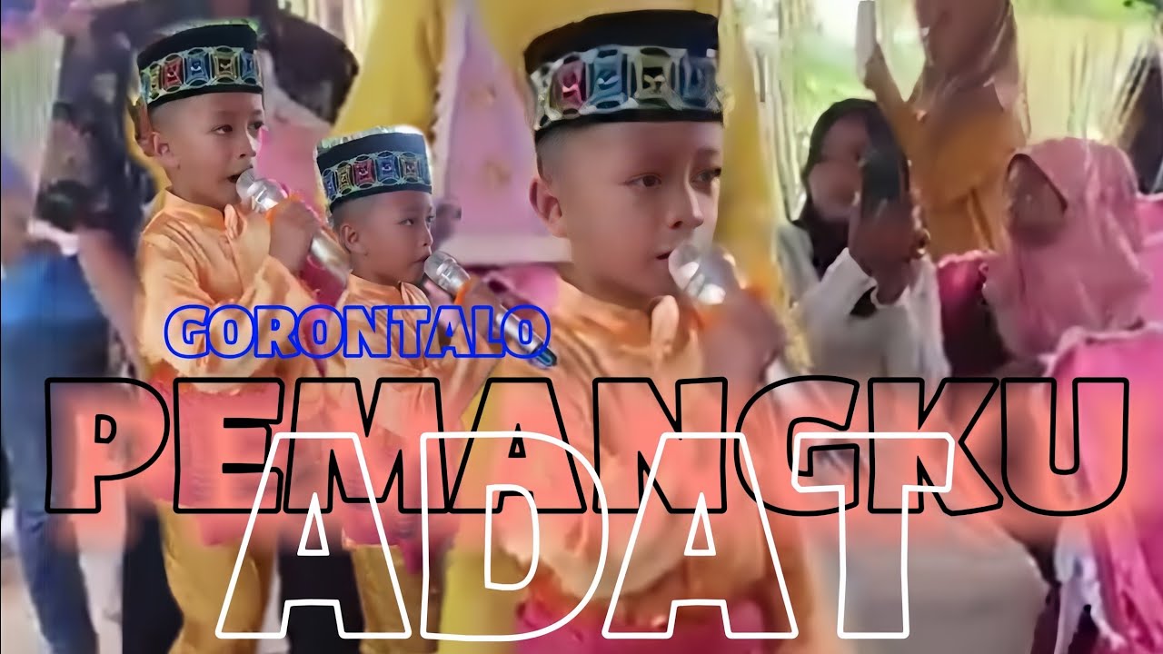 PEMANGKU ADAT ANAK KECIL YANG VIRAL DI GORONTALO. @Rindupulang99