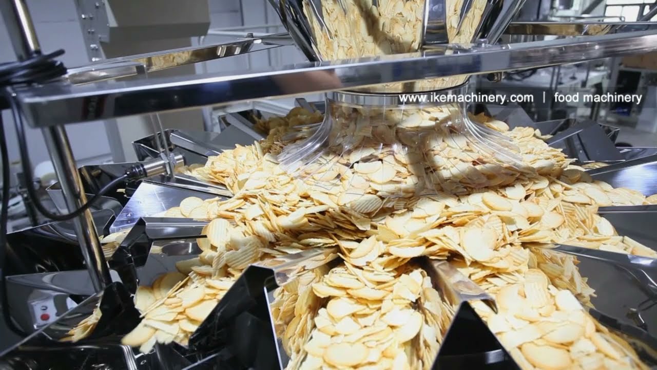 Potato Chips Nitrogen Packing Machine