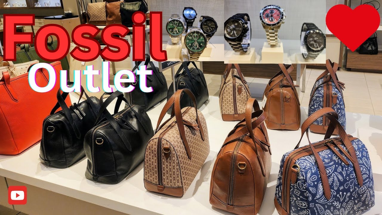 FOSSIL OUTLET ☆ GENUINE LEATHER BAGS/WATCHES FOR MEN AND WOMEN SALE 2 FOR $135 SAVE $$!!