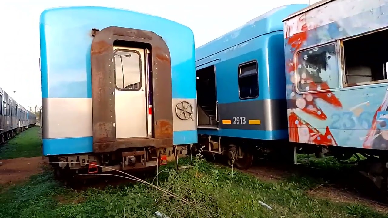 trenes abandonados  Haedo 2022