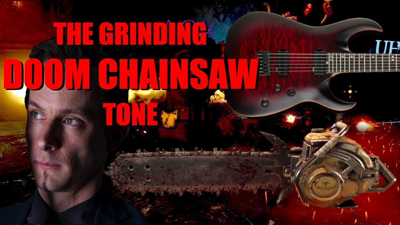 CHAINSAW as an INSTRUMENT! | Creating DOOM Guitar Tones with a Chainsaw