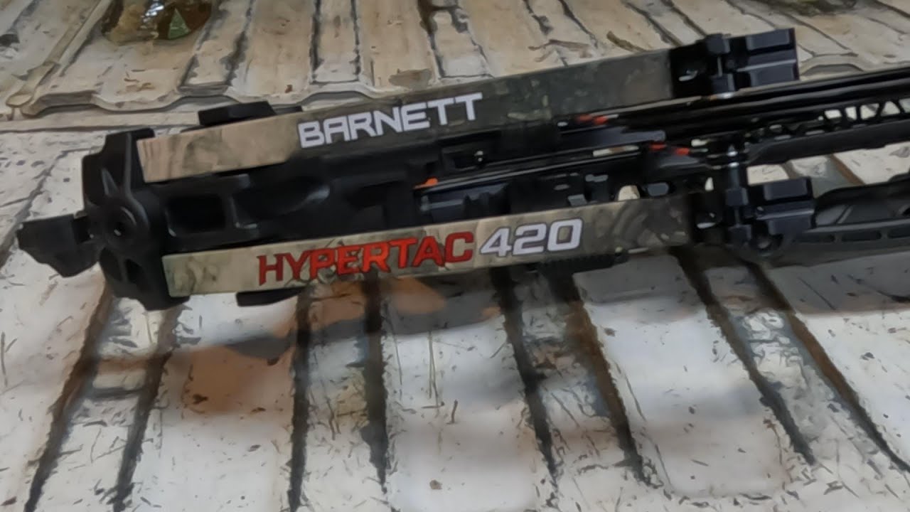 Обзор арбалета Barnett Hypertac 420