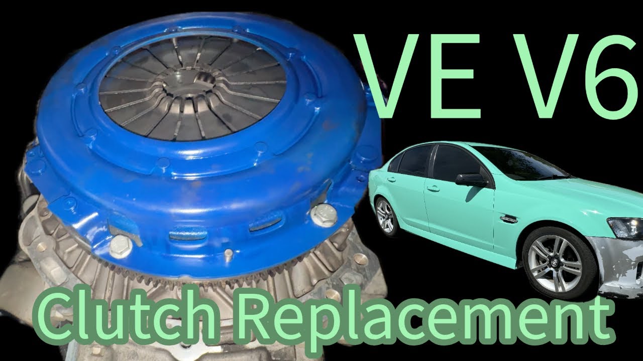 VE V6 Commodore Heavy Duty clutch replacement